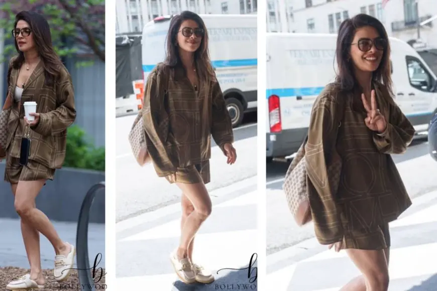 Priyanka Chopra’s Luxe Look Is the Cool-Girl Travel Uniform We Didn’t Know We Needed