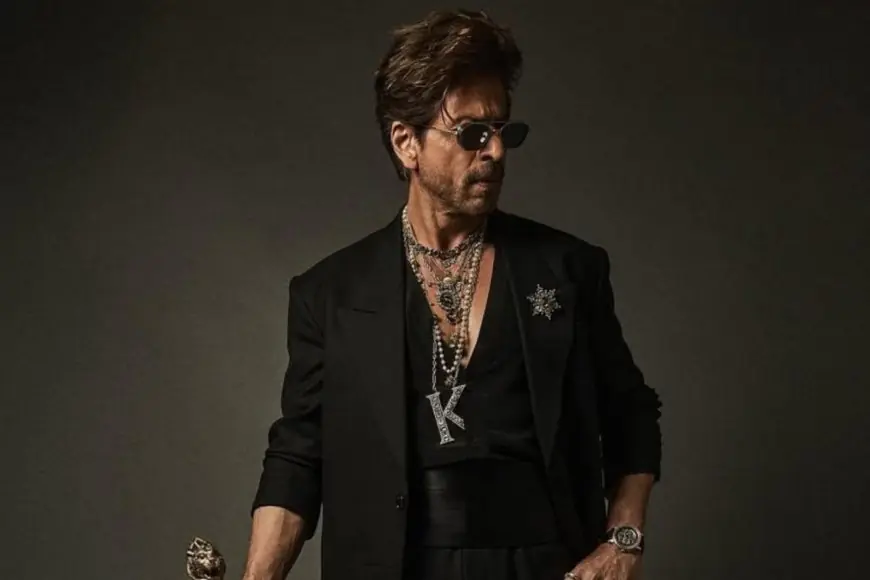 SRK Rocks Huge 'K' Pendant, Black Suit By Sabyasachi In Met Gala 2025 Grand Debut