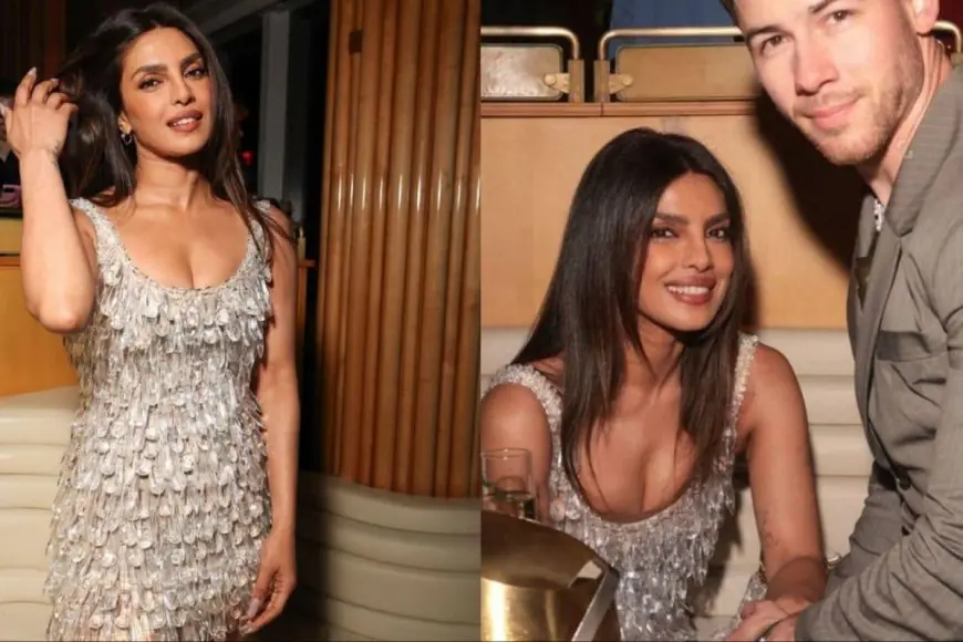 Priyanka Chopra Dons A Shimmering Diamond Dress At The Met Gala 2025 After Party