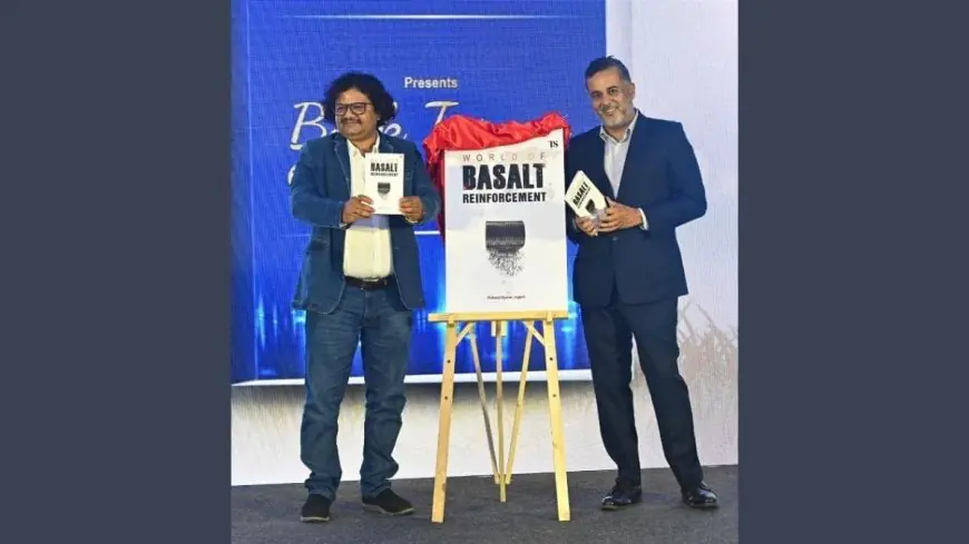 Famous writer Chetan Bhagat Launches World of Basalt Reinforcement by Mahesh Kumar Jogani
