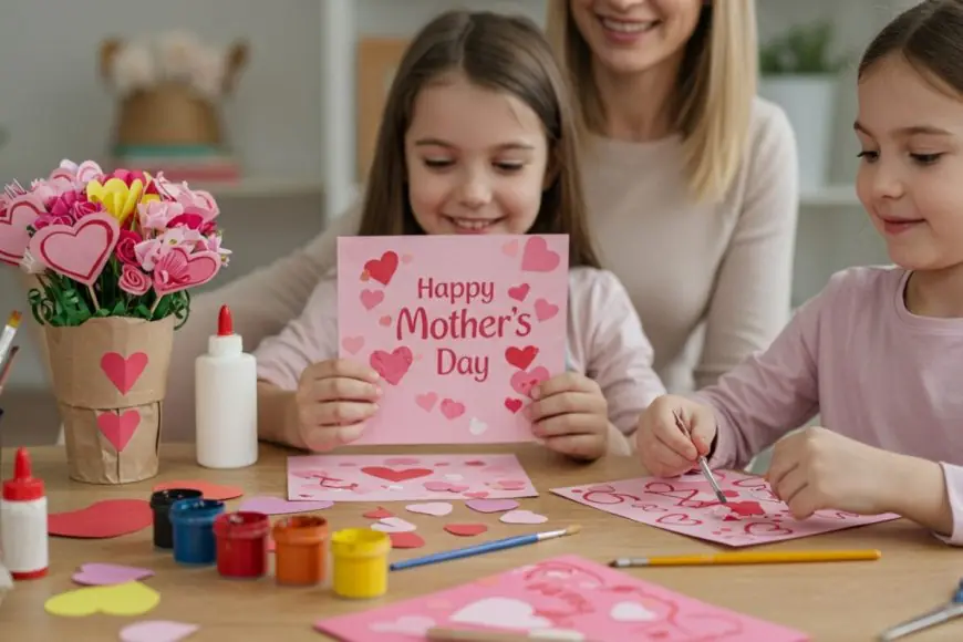 Mother’s Day 2025 DIY Crafts: Cards And Handmade Gifts Kids Can Make With Love