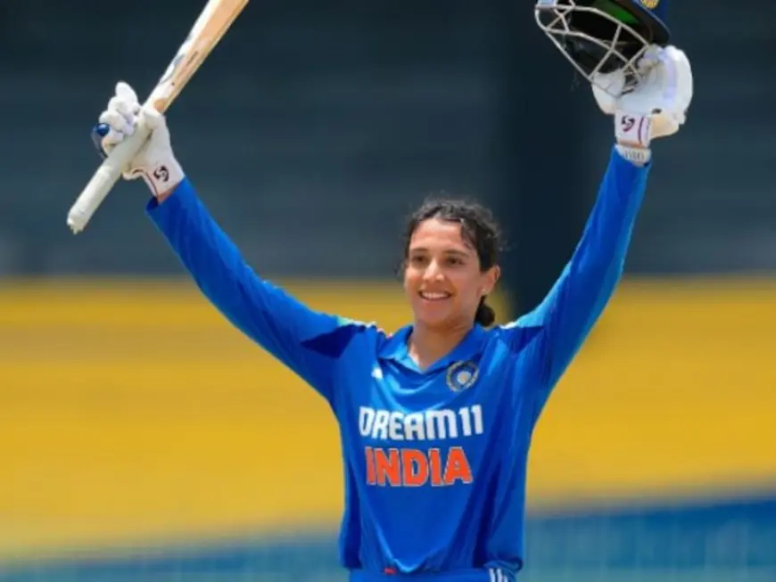 Smriti Mandhana Moves To 2nd Spot In ICC Women's ODI Batting Rankings