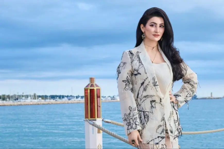 Shalini Passi Makes A Powerful Debut At Cannes 2025 In An Artistic Ivory Pantsuit
