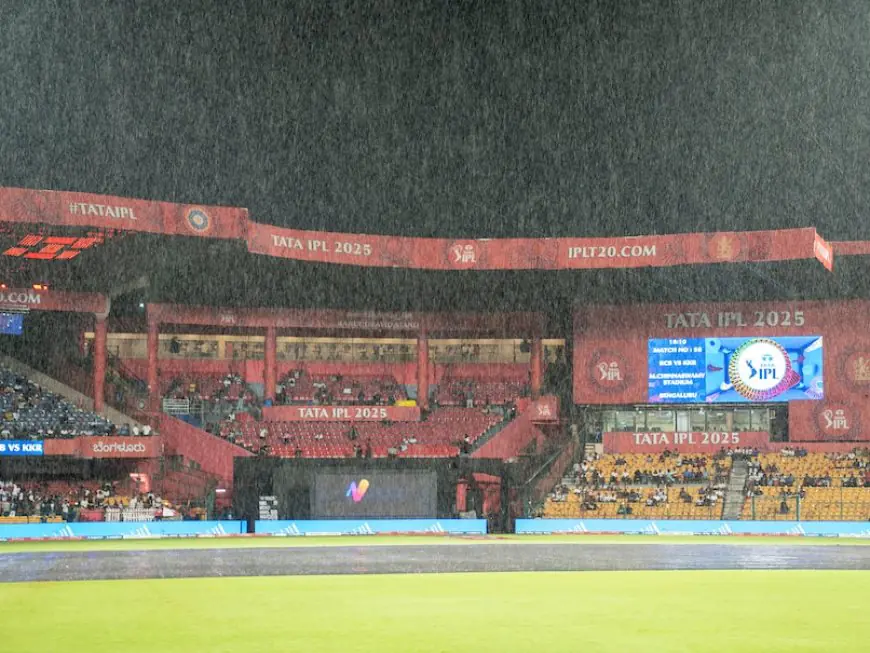 IPL 2025: RCB Refund Tickets After Match Against KKR Washed Out