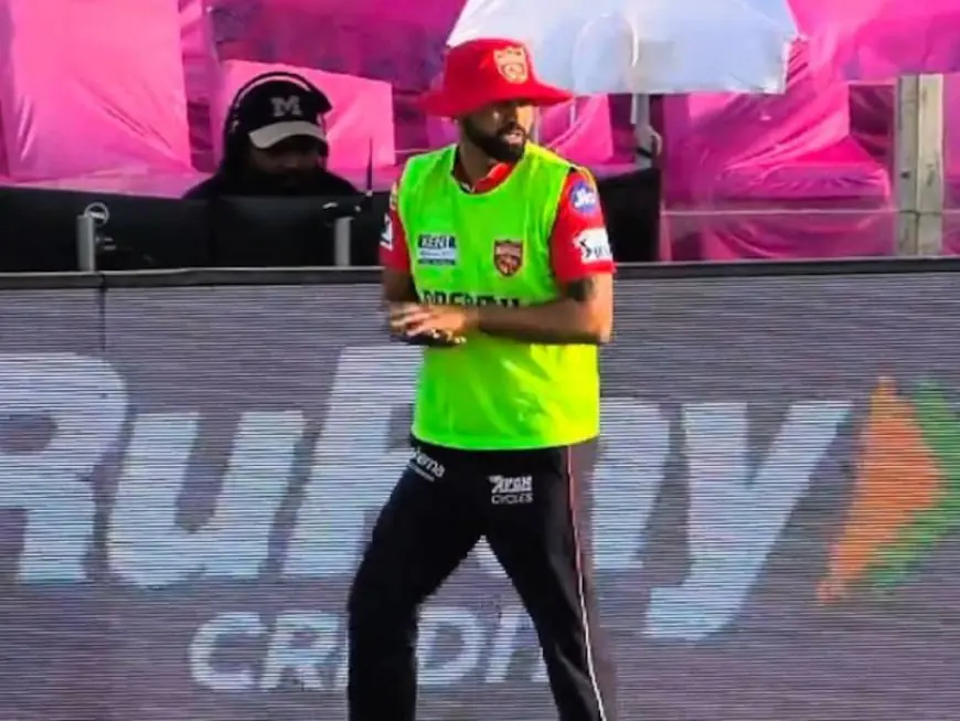 Shreyas Iyer's Big Act Goes Viral After Getting Subbed Out During Rajasthan Royals vs Punjab Kings Game