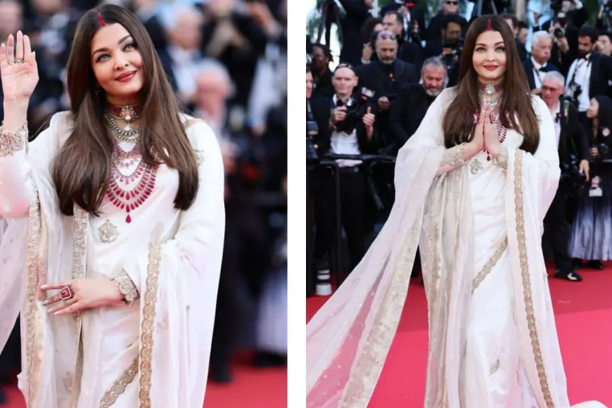Aishwarya Rai Wears 500 Carats of Mozambique Rubies and Diamonds at Cannes 2025