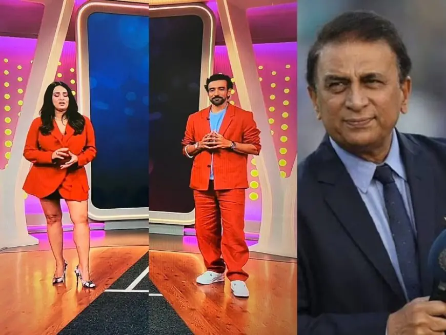 "Why Is Robin Uthappa Wearing Mayanti Langer's Trousers?" Sunil Gavaskar's Hilarious Observation. Reply Is Epic. Watch