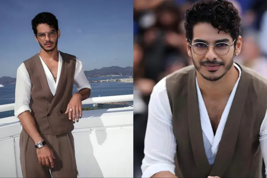 Ishaan Khatter Serves Quiet Elegance With An Edge In Giorgio Armani At Cannes 2025