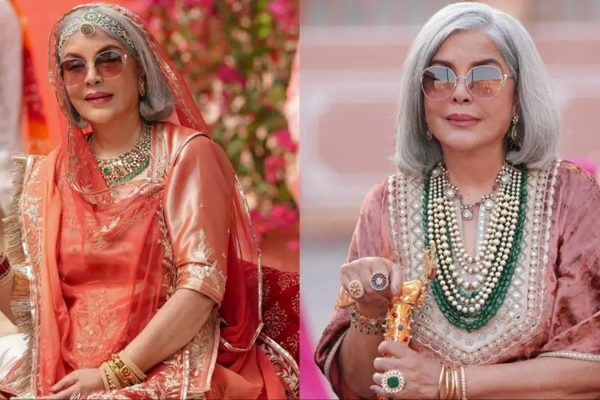 Decoding Zeenat Aman’s Contemporary Yet Classic Wardrobe For The Royals
