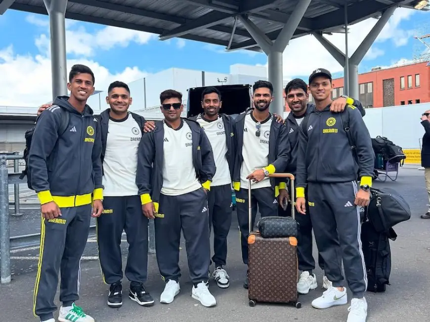 India A Players Reach UK For England Lions Matches