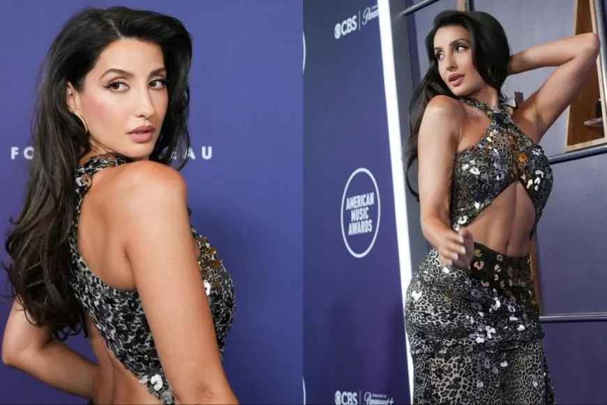 Nora Fatehi Keeps It Sultry For Her Debut At The American Music Awards 2025