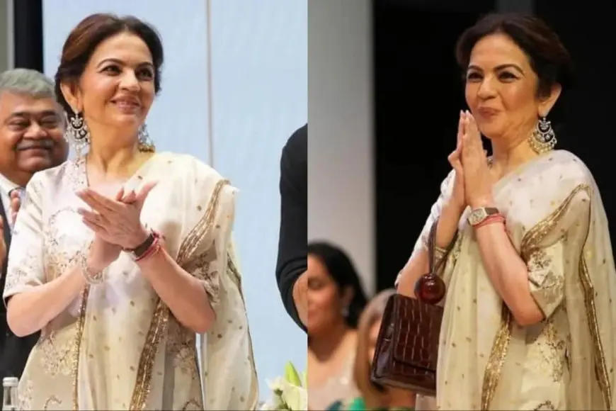 Nita Ambani Ditches The Saree And Stuns In An Ethnic Suit At DAIS Graduation Ceremony