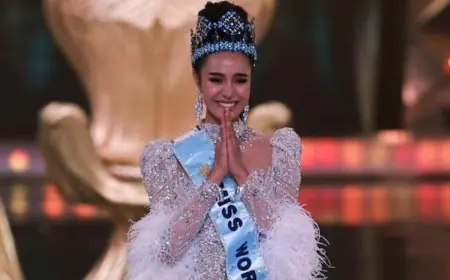 Miss World 2025: Thailand’s Opal Suchata Chuangsri Crowned Miss World 2025 in Hyderabad