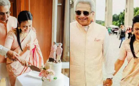 In Soft Pink And Silk, Mahua Moitra And Pinaki Misra Tie The Knot In Berlin