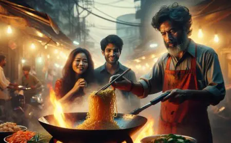 Chow Mein Came To India And Went Back With A Masala Makeover!