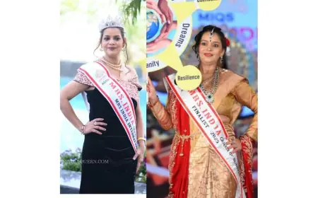 Asha Bharti: The Crowned Queen with a Cause — A Story of Transformation, Empowerment, and Impact