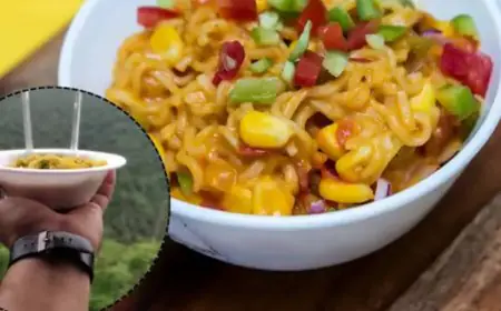 Pahadi-Style Maggi Recipe: A Spicy, Cheesy Delight | Watch