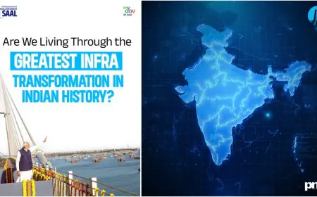 India Celebrates 11 Years of Infrastructure Revolution Under PM Modi’s Vision