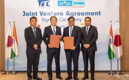 Minda Corporation Forms Joint Venture with Toyodenso of Japan for Advanced Automotive Switches