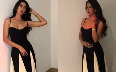 Black, White, And Unmissable: Sonam Bajwa’s Latest Luxe Look Turns Heads