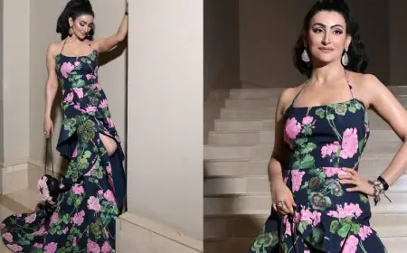 Shalini Passi Blooms Bright In A Garden-Inspired Oscar De La Renta Gown