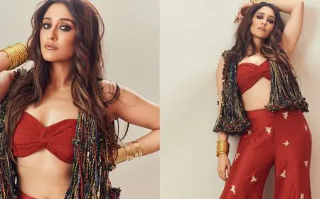 Regina Cassandra Steals The Show In An Embroidered Co-Ord Set With Dori Jacket