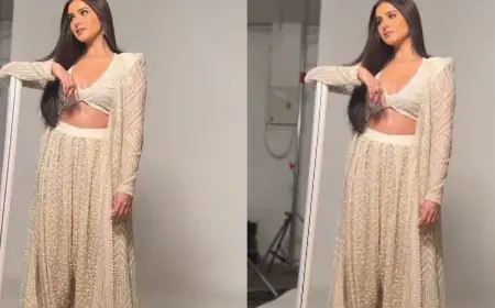 Tara Sutaria's Beaded Dhoti Set Reinvents Ethnicwear With A Modern Twist