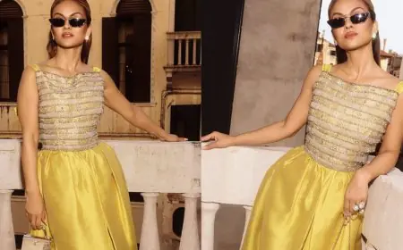 Natasha Poonawalla’s Wedding Guest Look Included An Archival Dior And A Hermès Kelly