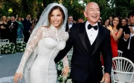 Jeff Bezos And Lauren Sanchez’s Wedding Featured Michelin Fare, Parisian Sweets