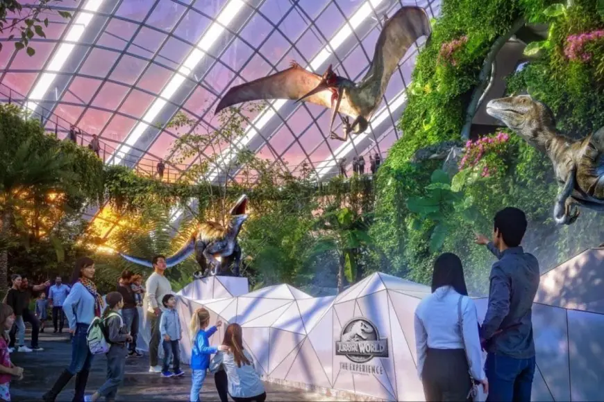Dinosaurs Take Over Singapore, Jurassic World: The Experience Makes Asian Debut