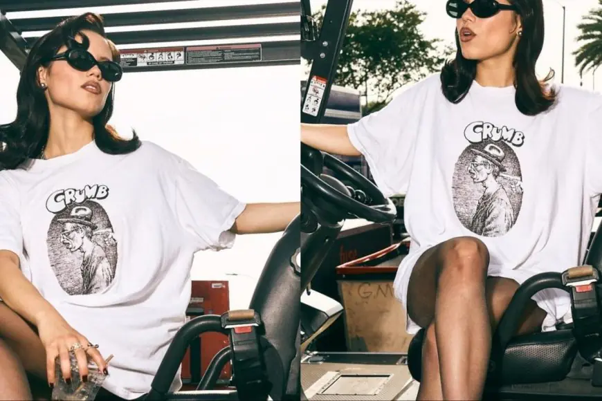 Jenna Ortega Redefines Summer Style With Her Oversized Vintage T-Shirt Dress