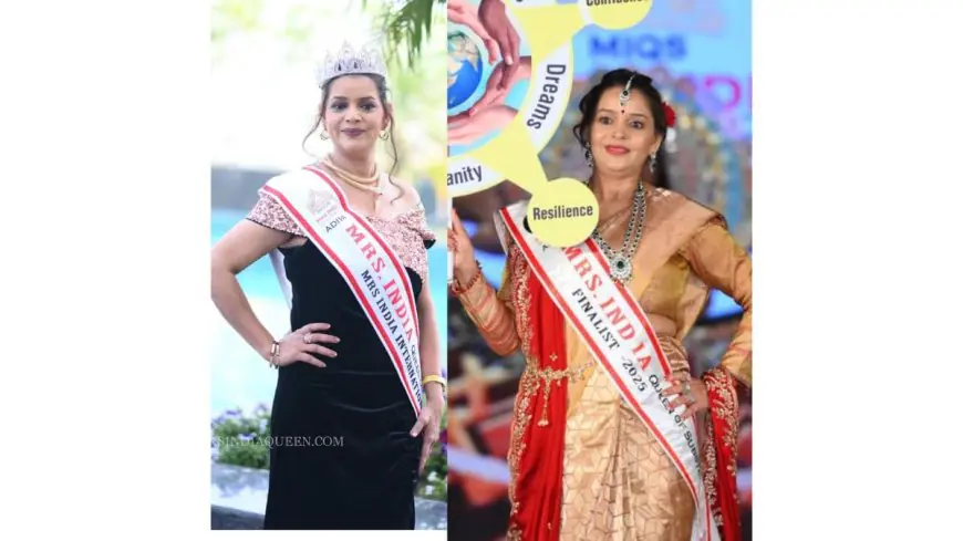 Asha Bharti: The Crowned Queen with a Cause — A Story of Transformation, Empowerment, and Impact