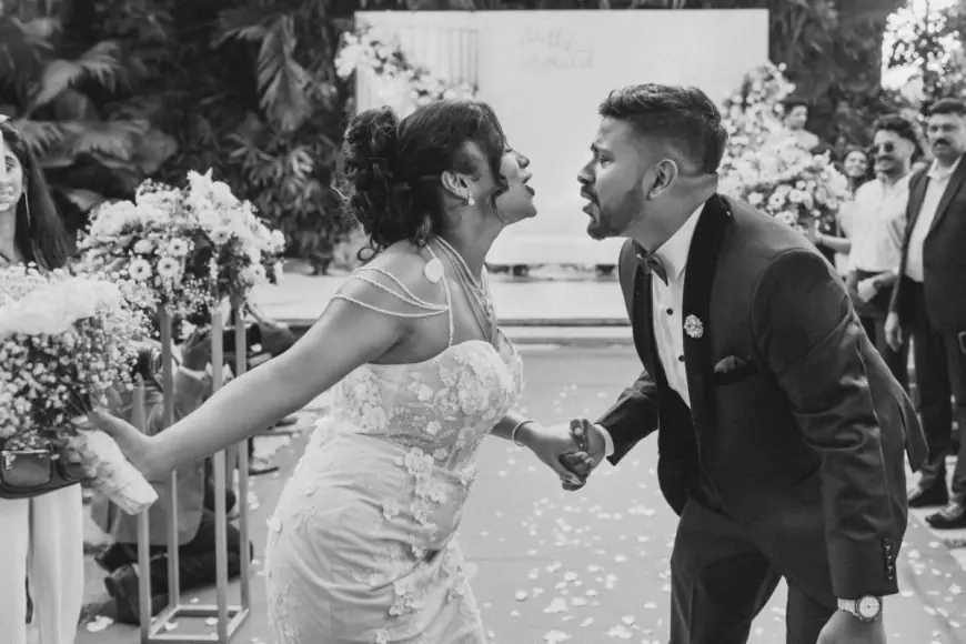 Content Creator Steffy Sunny Marries Childhood Best Friend in a Heartfelt Celebration