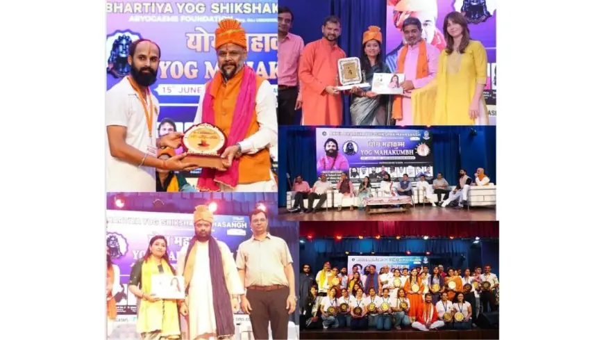 Grand Yoga Mahakumbh Held in Delhi – Yoga is the Soul of Our Sanatan Culture | Dr. Abhishek Verma