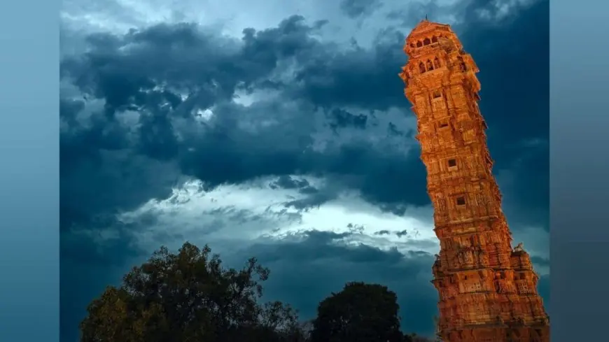 One Photo, One Fort, One Dream: Chittorgarh Lights Up Times Square