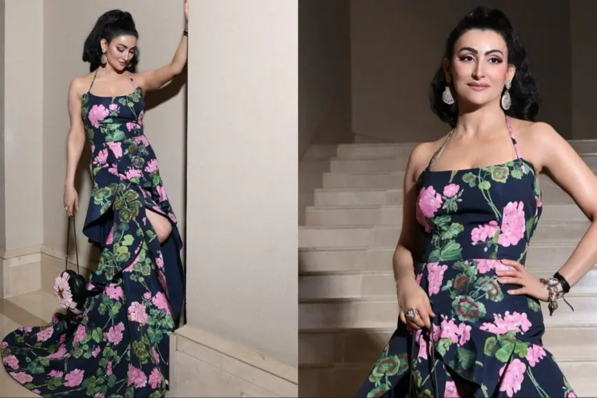 Shalini Passi Blooms Bright In A Garden-Inspired Oscar De La Renta Gown
