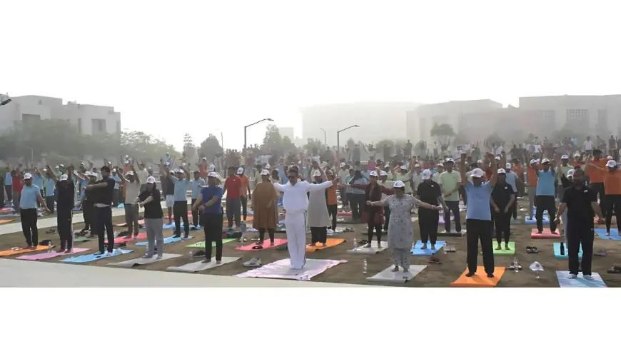 IIM Rohtak Celebrates the 11th International Day of Yoga with a Collective Spirit of Mindfulness