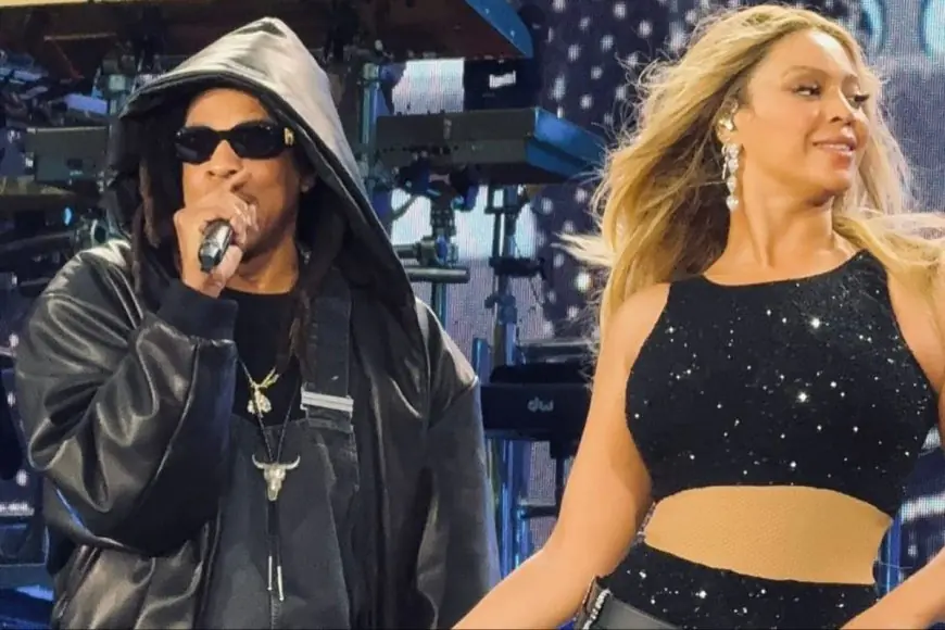 Beyoncé Lights Up Paris In Manish Malhotra Chaps Featuring 10,000 Swarovski Crystals