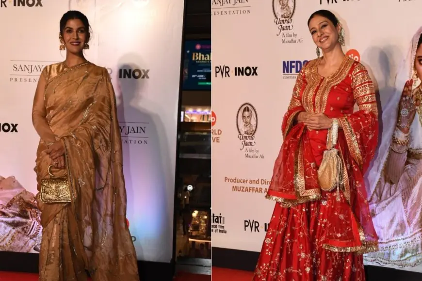 Tabu To Nimrat Kaur, Stars Who Celebrated Rekha In Style At Umrao Jaan Screening