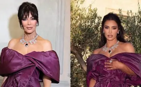 Kris Jenner Channels Kim Kardashian in Glamorous Dolce & Gabbana Gown at Venice Wedding