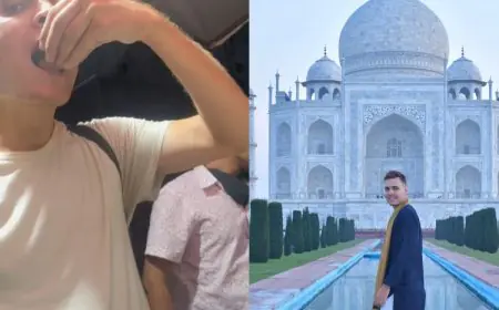 German Traveller Regrets Trying This Famous Indian Street Food, Issues Warning On Social Media