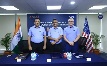 Avirata and AFL Announce a Joint Venture 'AVIRATA AFL Connectivity Systems Limited' in India to Transform Data Centre Connectivity