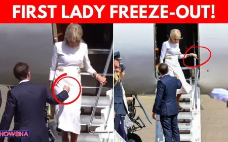 French President Macron Publicly Snubbed By Wife Brigitte Months After Viral Slapgate Moment; N18G