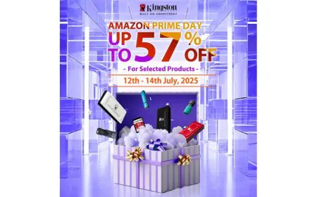 Kingston Technology brings compelling offers up to 57% discounts on Amazon Prime Day