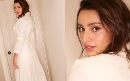 Triptii Dimri Brings Glam To Dhadak 2 Trailer Launch In Ivory Power Suit