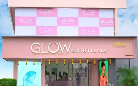 Glow by Kirtilals Shines Bright with the Grand Opening of Its New Showrooms on RKV Road, Erode
