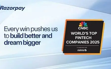 Razorpay Named Among World's Top Fintech Innovators 2025 by CNBC and Statista