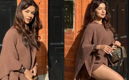 Avneet Kaur Nails The Monotone Trend In Head-To-Toe Brown On The Streets Of London