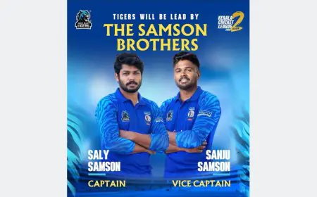 Samson Brothers to lead Kochi Blue Tigers