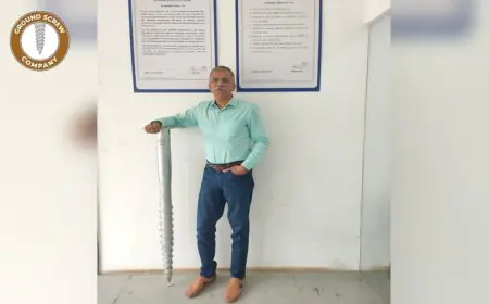 Ground Screws: The Tech Disrupting Solar Foundations in India